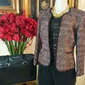 Kasper Women's Two Piece Tweed Suit size 8P